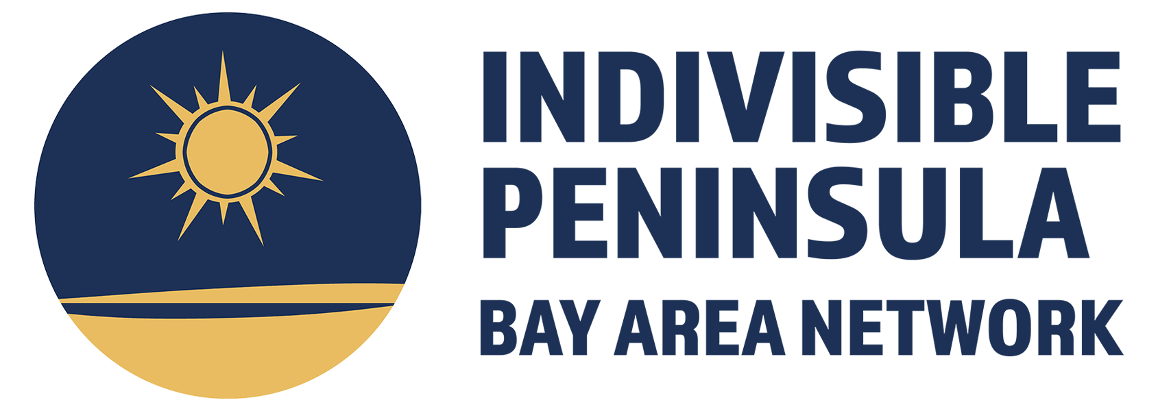 Indivisible Peninsula Bay Area Network logo